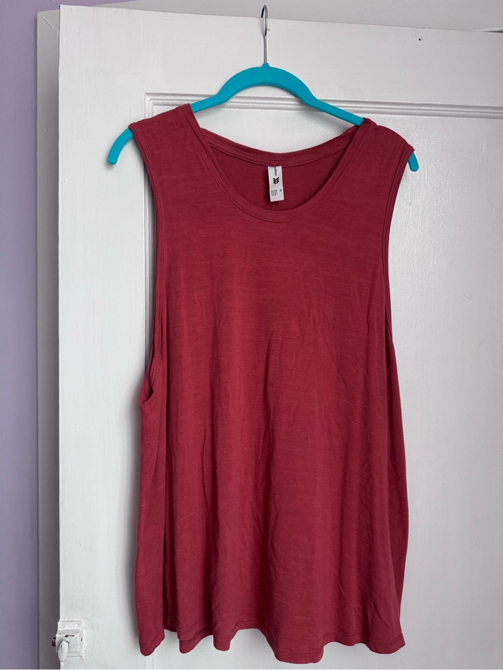 Sleeveless Women's Tank Top - Light Red